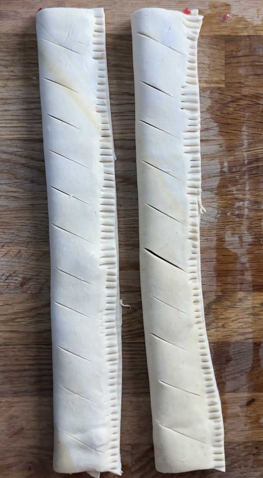 Brie Cranberry Pastry Wreath