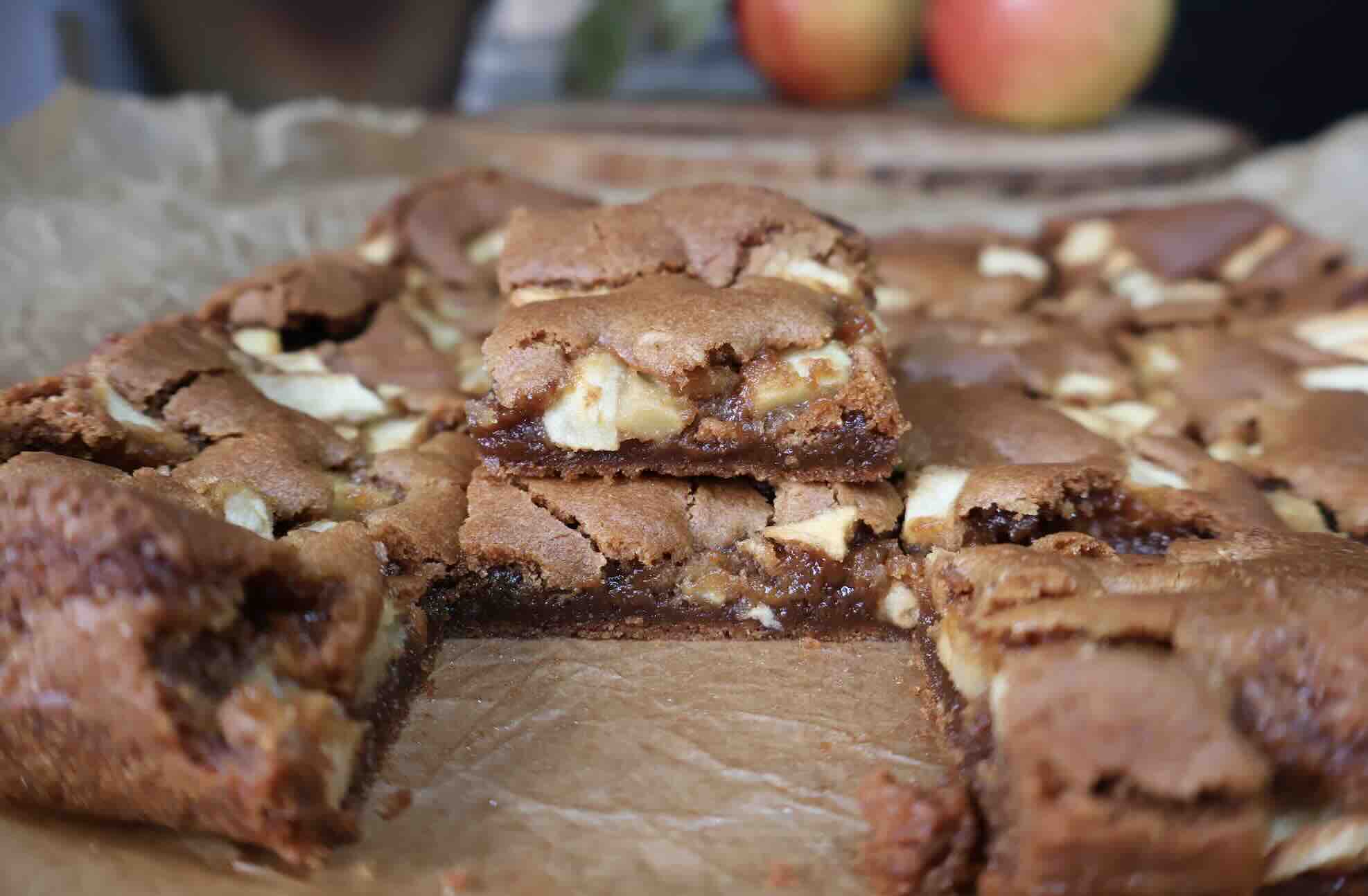 Brown Sugar Apple Squares