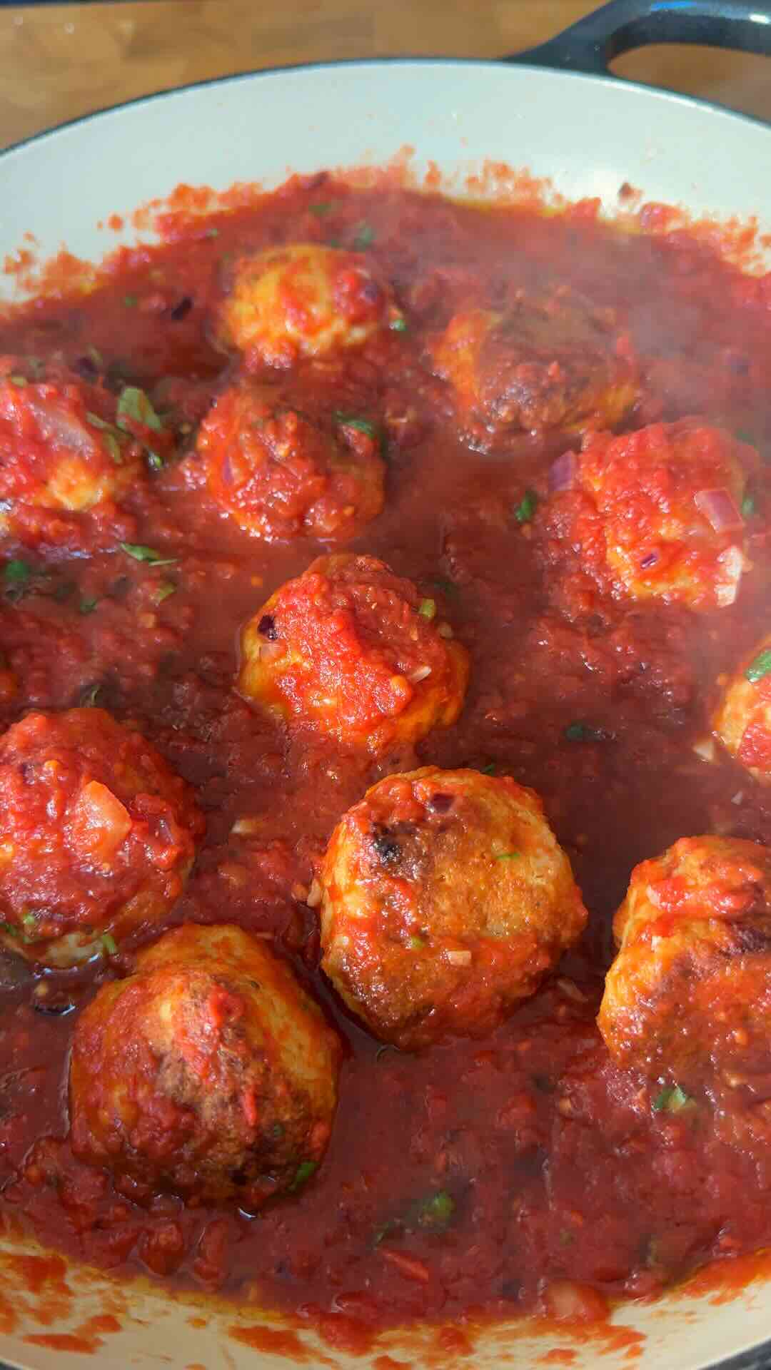 Chicken Cottage Cheese Meatballs (Hailey Bieber Recipe!)