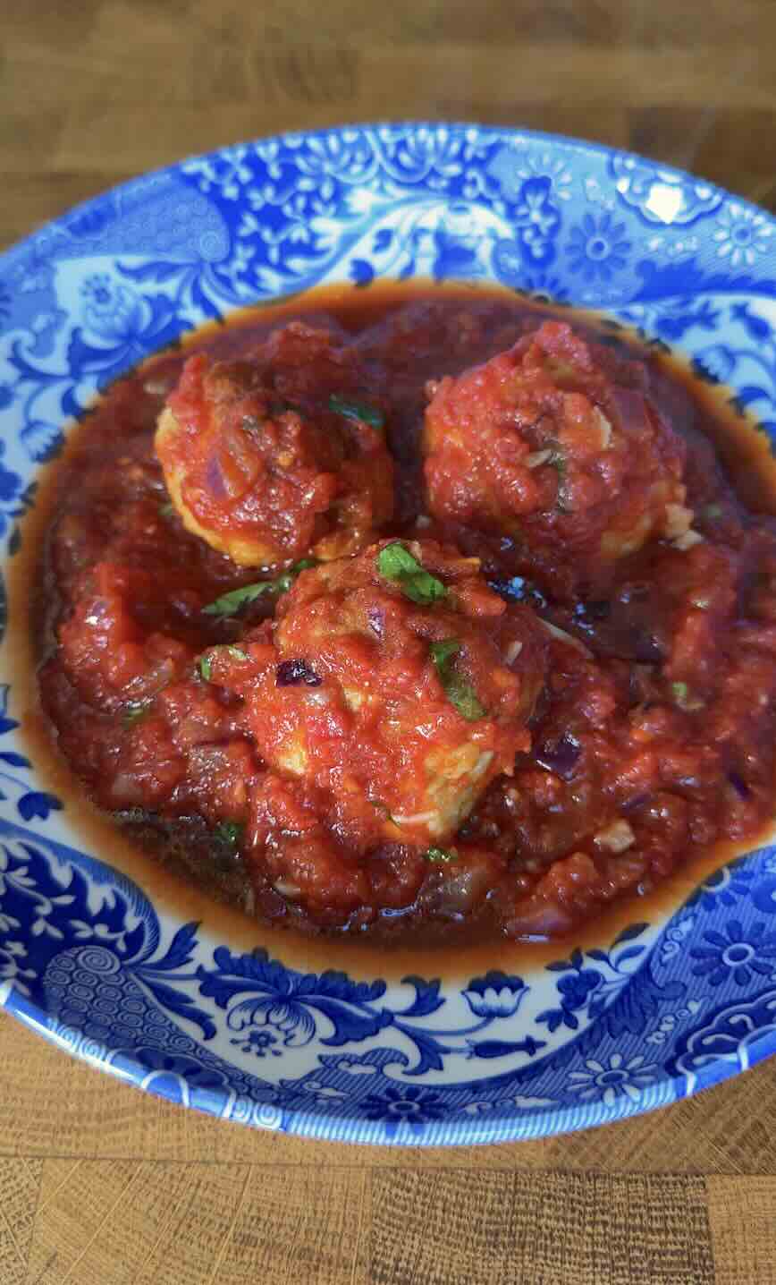 Chicken Cottage Cheese Meatballs (Hailey Bieber Recipe!)
