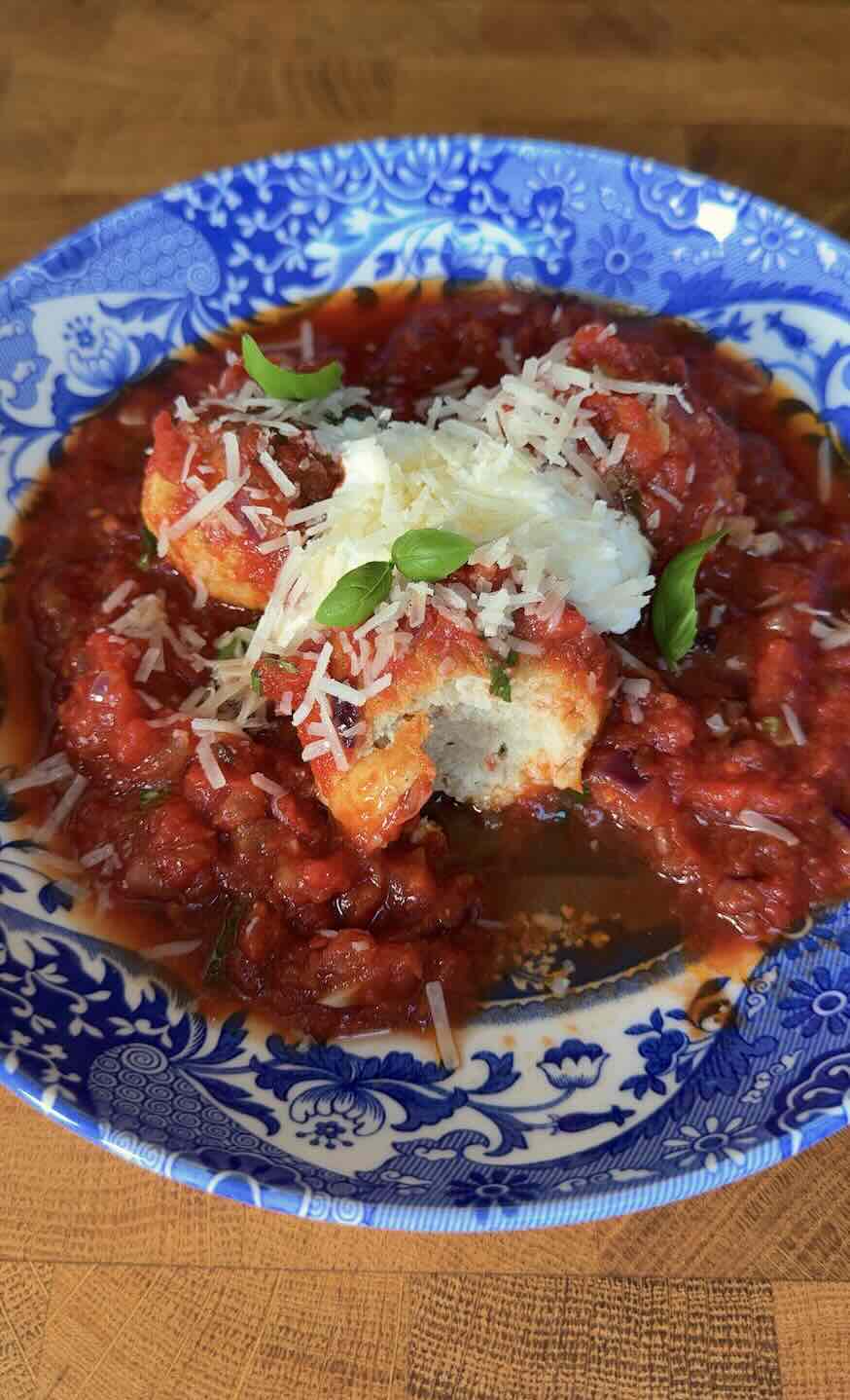 Chicken Cottage Cheese Meatballs (Hailey Bieber Recipe!)