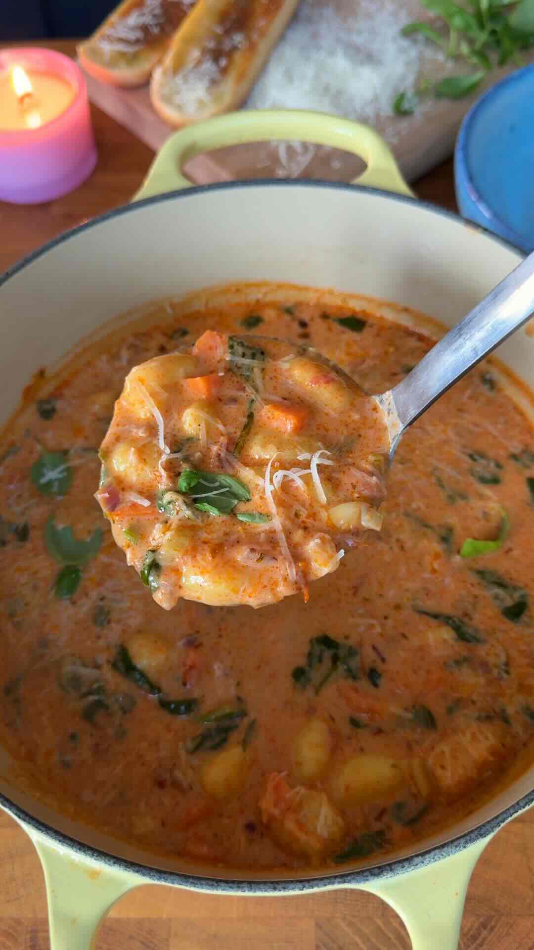 Creamy Gnocchi Soup