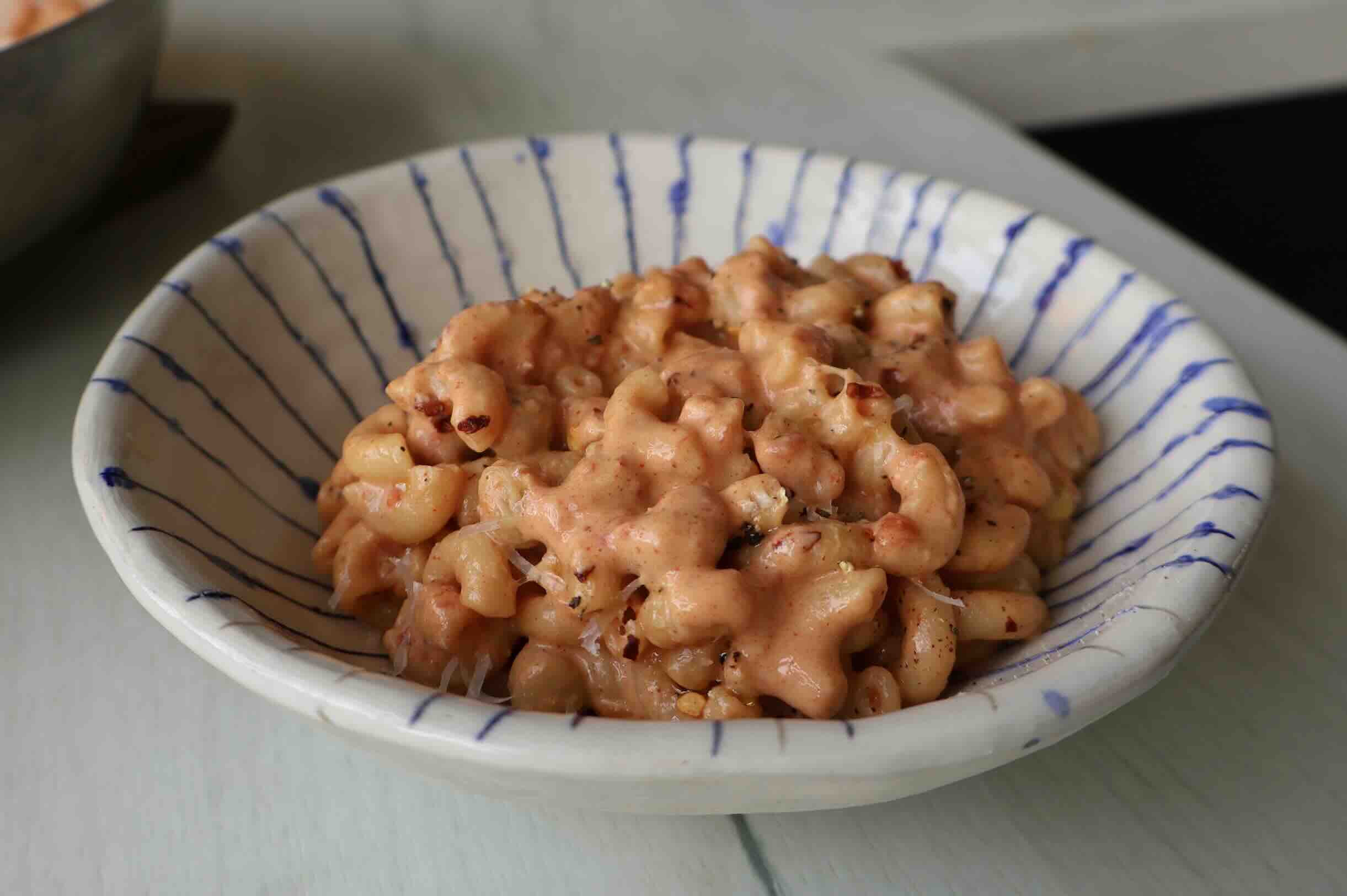 One-Pot Creamy Tomato Pasta with Chickpeas