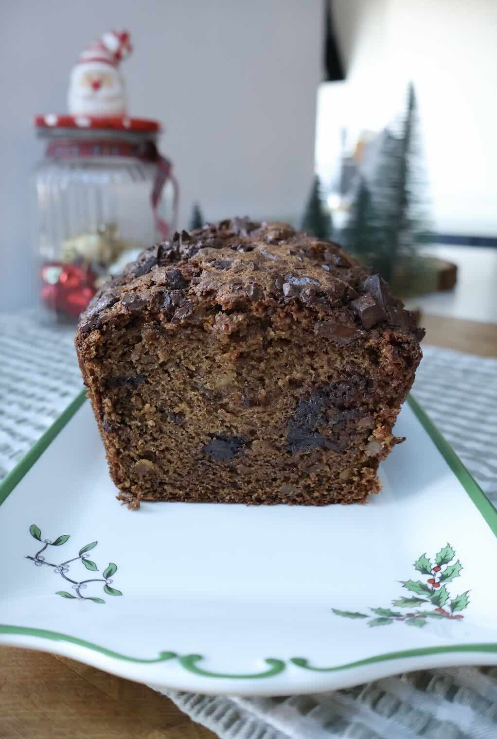 Gingerbread Banana Bread 