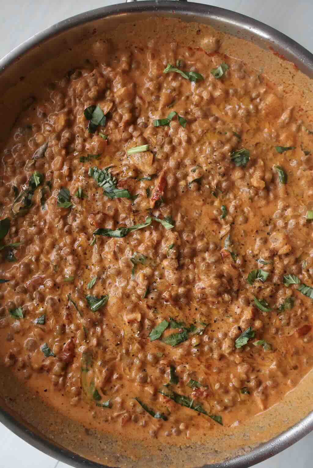 Marry Me Lentils (Easy, Creamy, Vegan)