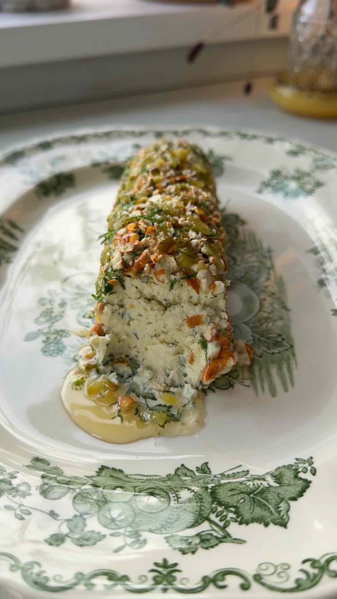 Dill Pickle Cheese Log