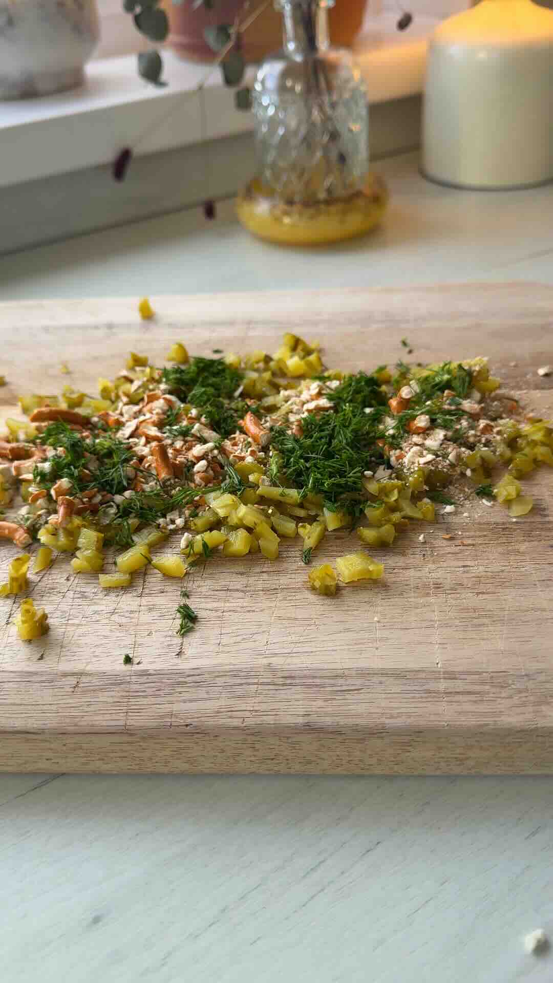 Dill Pickle Cheese Log