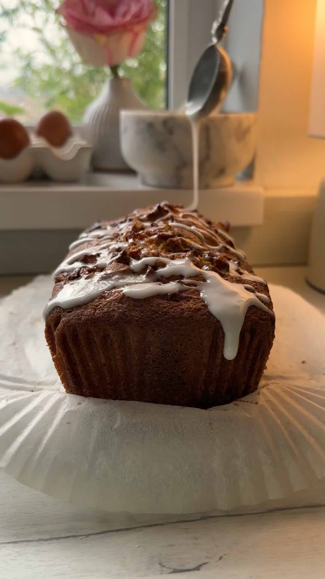 Easy Toffee Apple Loaf 