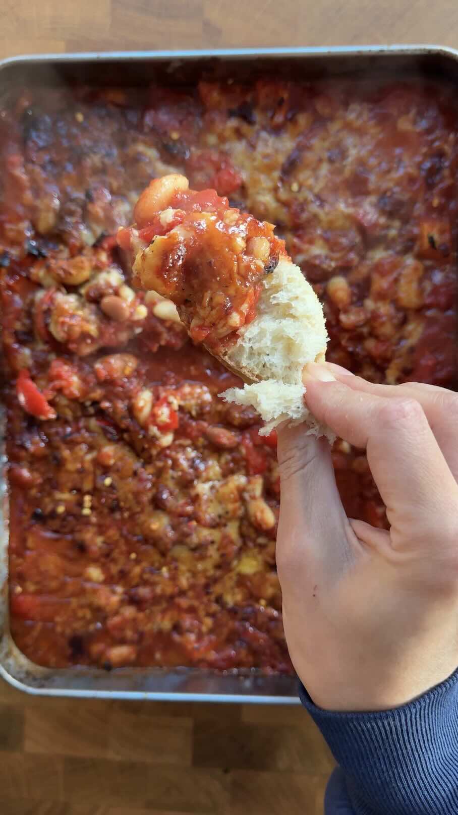 Traybake Tomato Beans