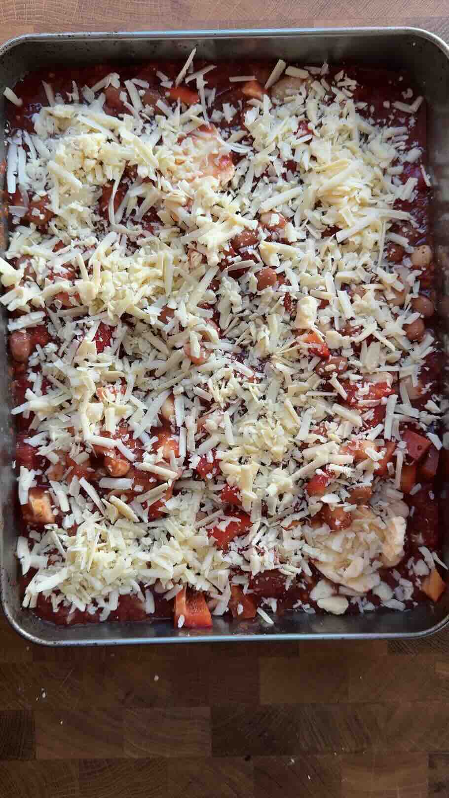 Traybake Tomato Beans