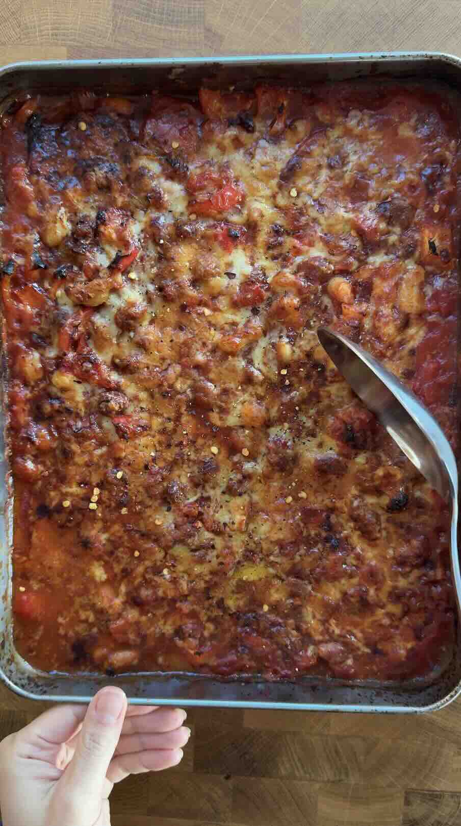 Traybake Tomato Beans